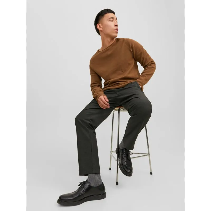 Pantalon chino stollie benji gris homme - Jack & Jones | wimod