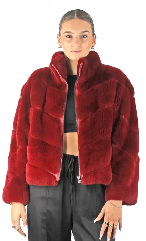 Patera Blouson Fourrure Véritable Rex Giorgio