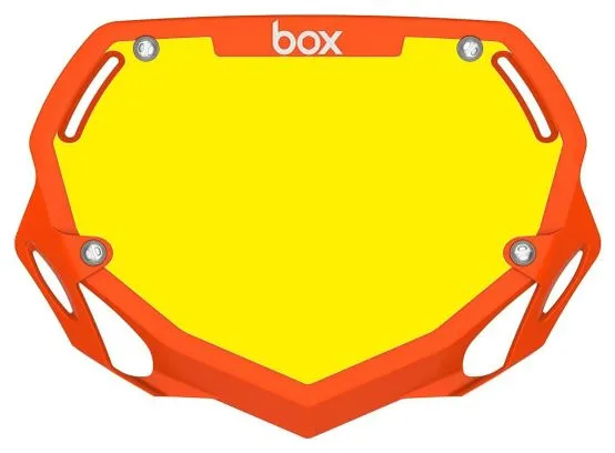 Plaque Guidon Box Two Mini Orange