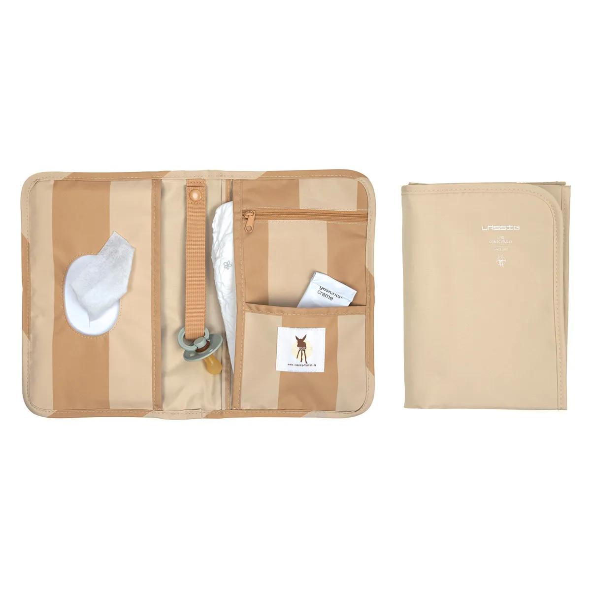 Pochette de Change - Beige et Camel