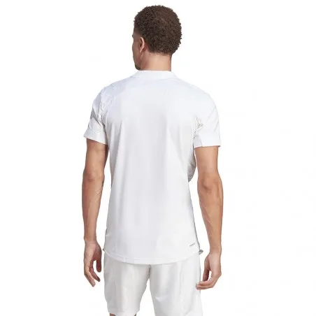 Polo Adidas FreeLift Pro Londres Blanc