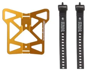 Porte-Bagage Modulable Woho Transforkage + 2 Sangles Or Orange