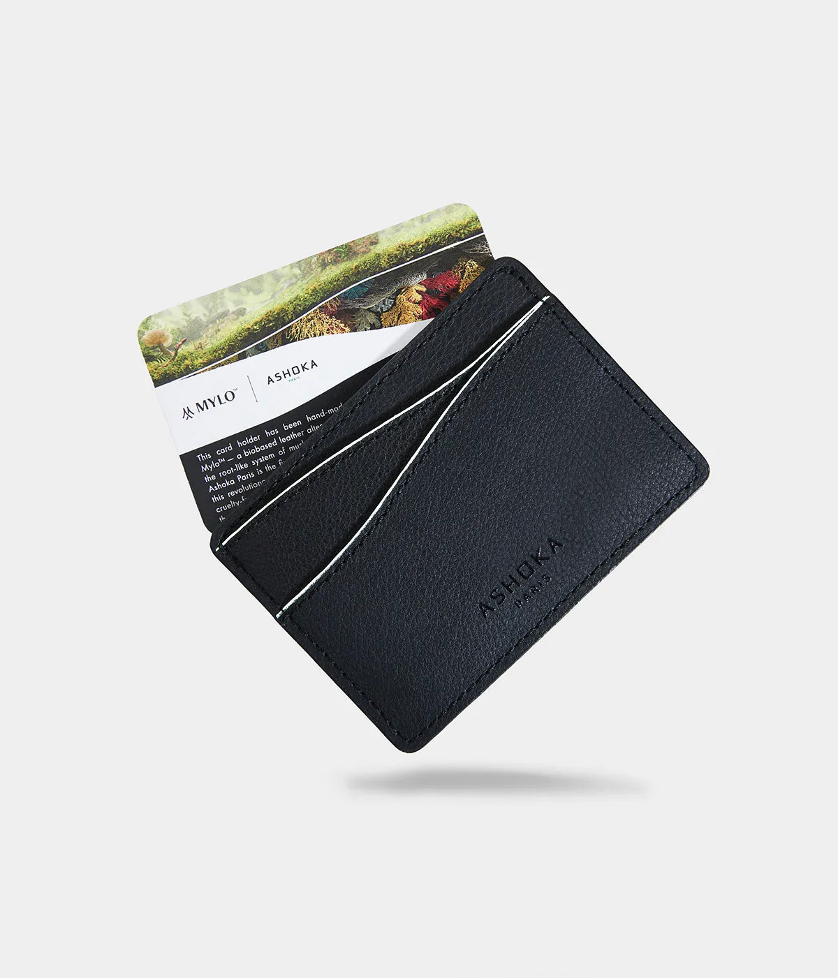 Porte-cartes en champignon Mylo blanc