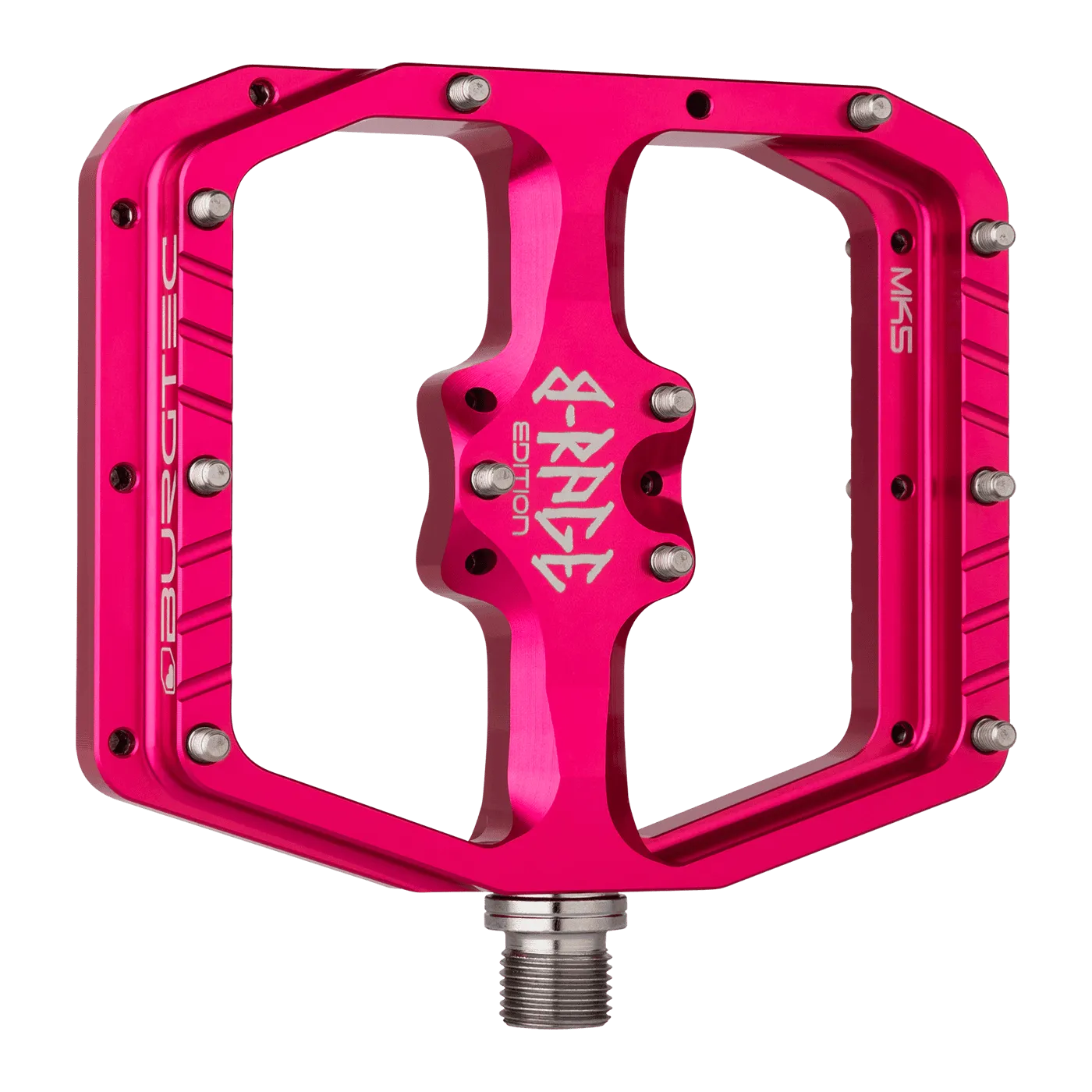 Pédales Plates BURGTEC PENTHOUSE FLAT MK5 B-RAGE EDITION Rose