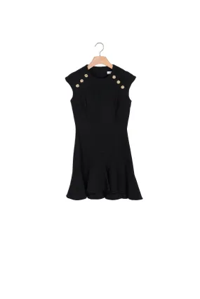Robe courte en tweed