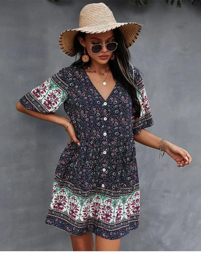Robe d'été Bohème-Chic Lolita