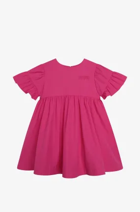 Robe fille à volants brodée KENZO