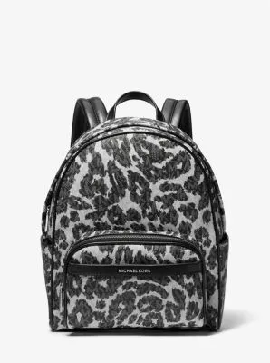 Sac à dos Bex avec logo à motif léopard