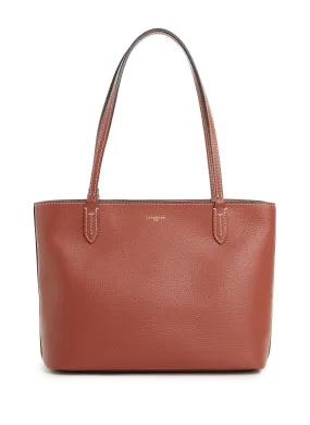SAC CABAS LOUISE PETIT MODèLE EN CUIR - LE TANNEUR pour FEMME | Printemps