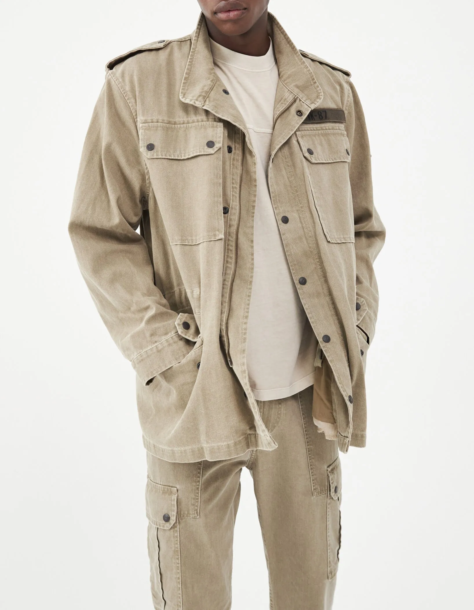 Saharienne Terra® Denim kaki clair Homme