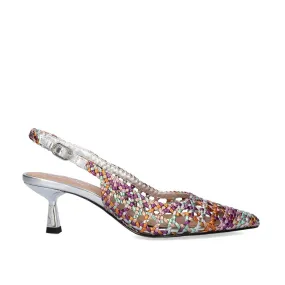 SANDALE À TALON EXÉ SELENA-850 METALLIC MULTICOLORE