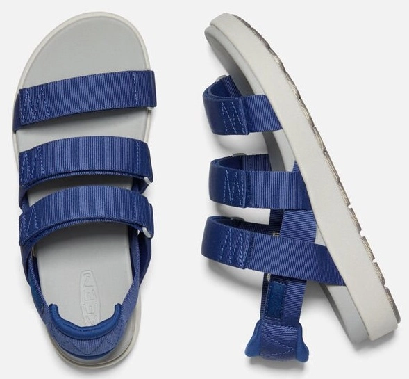 Sandales Keen Women Elle Strappy Blue Depths Bright Cobalt
