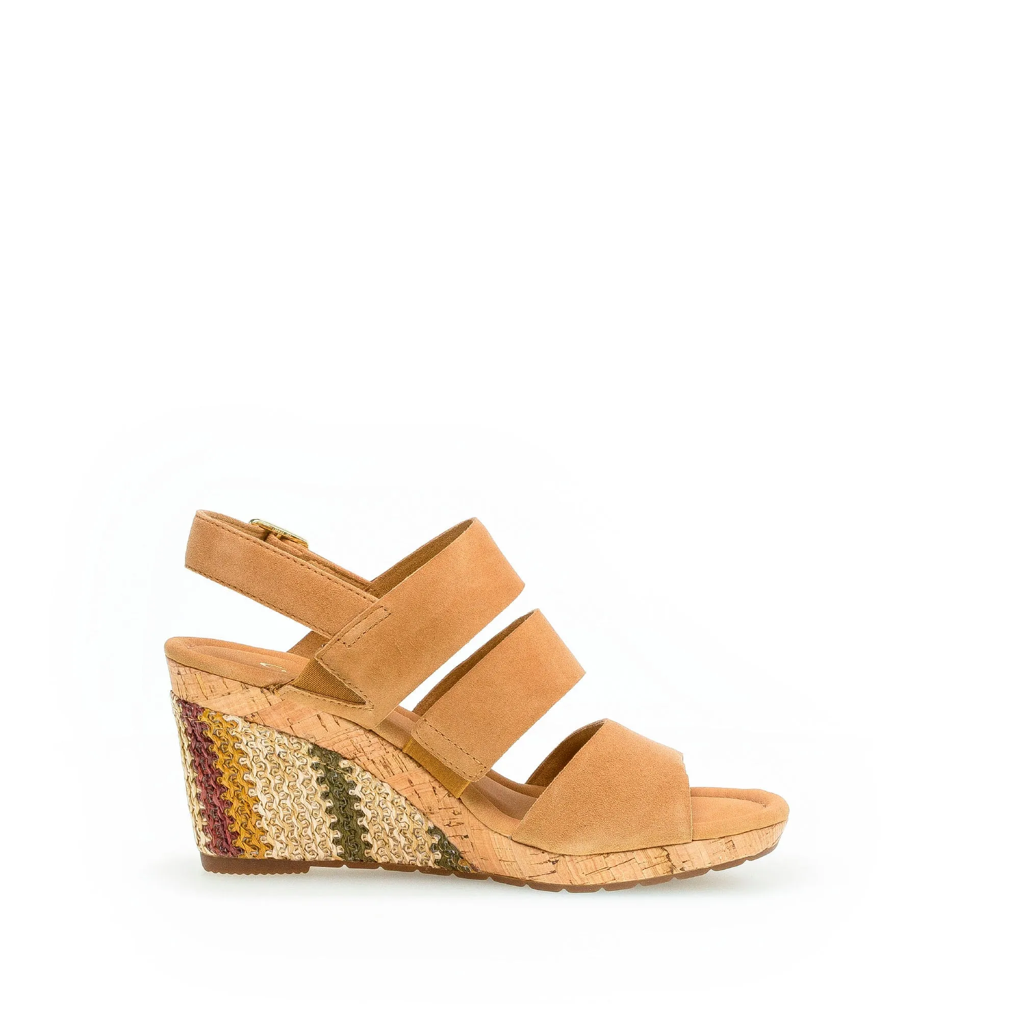 Sandales marron en daim