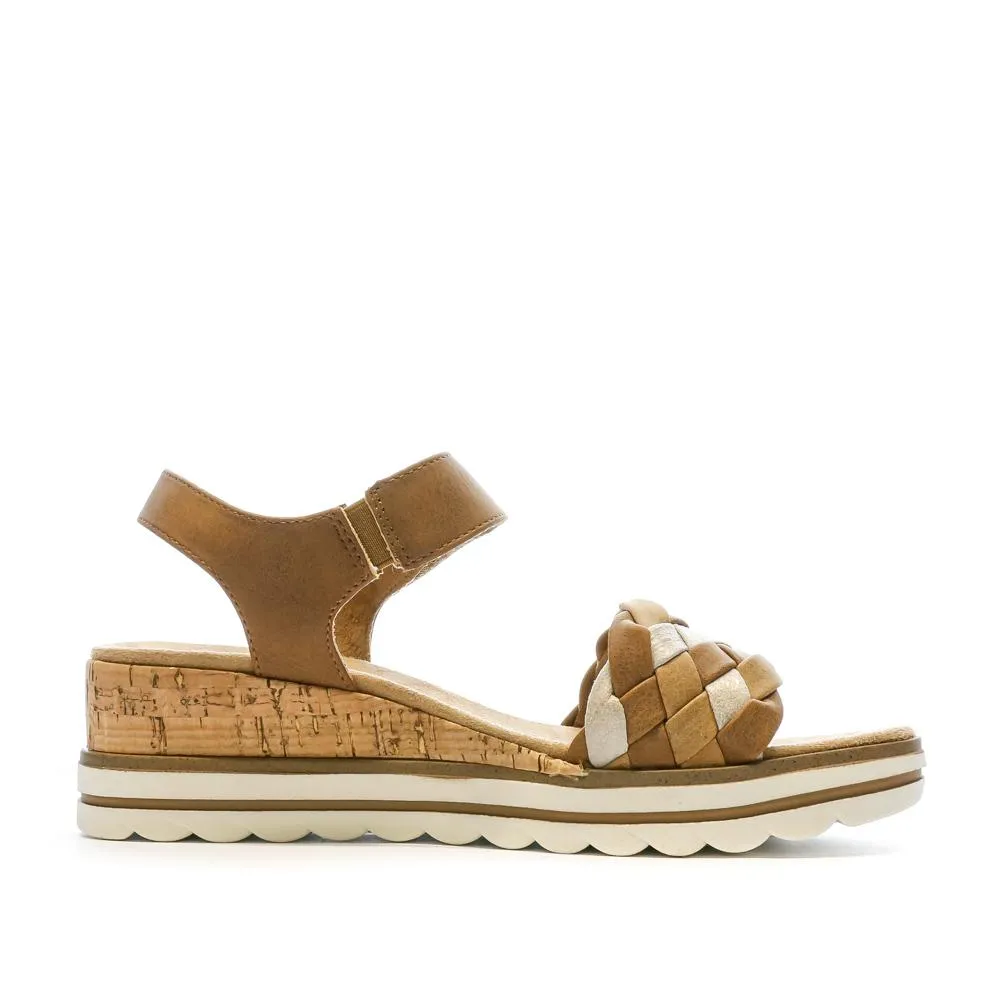 Sandales Marron Femme RELIFE Lack