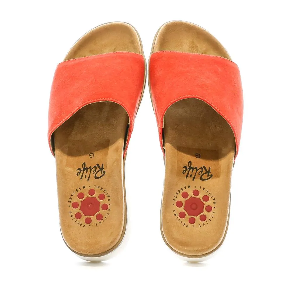 Sandales Rouge Femme RELIFE Joymule