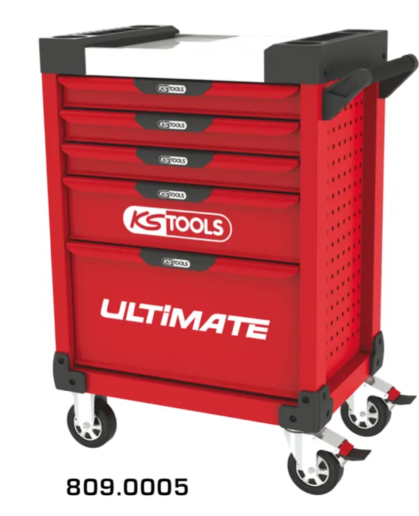 Servante Ultimate Rouge 5 Tiroirs | Samfi