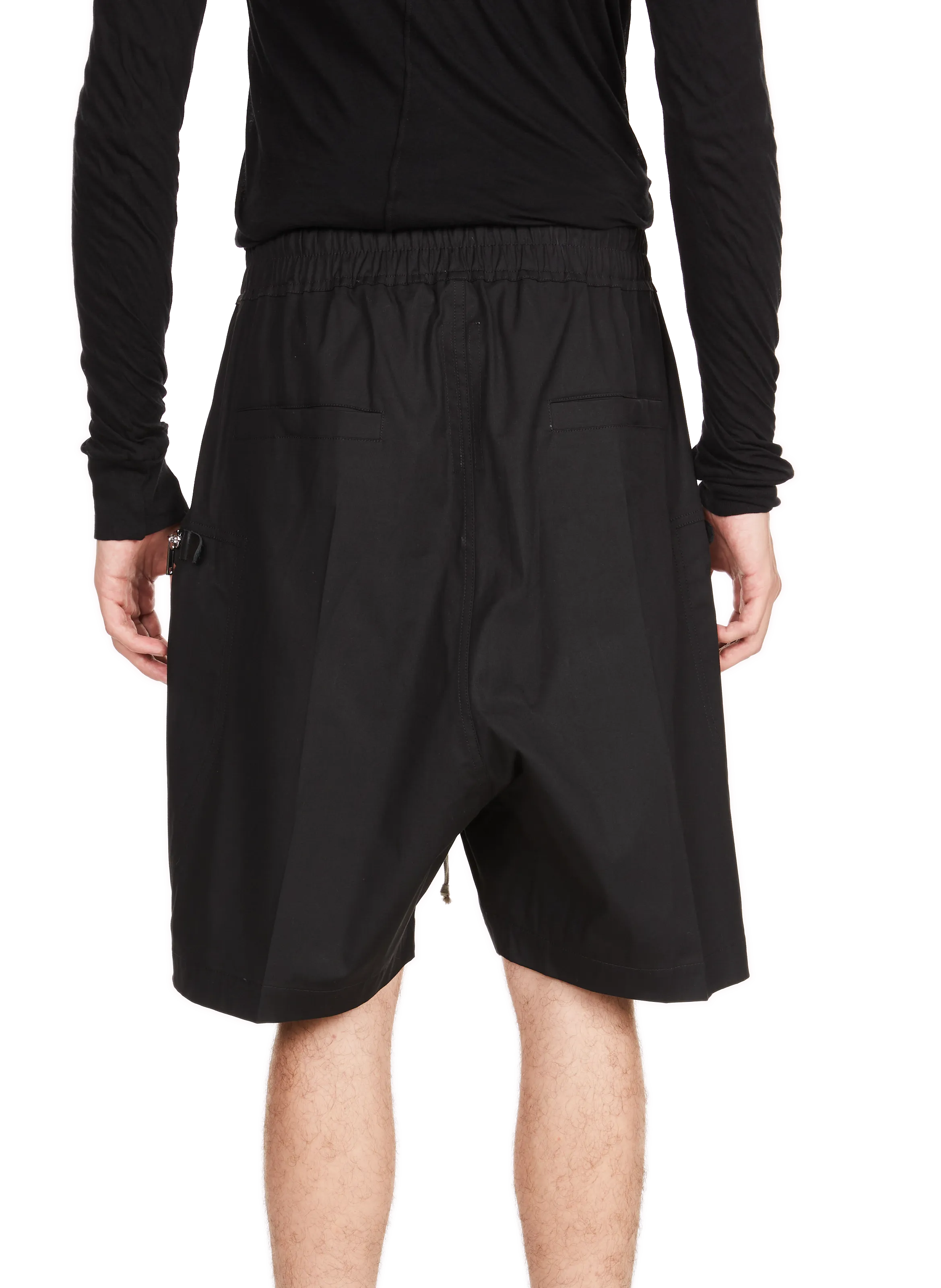 SHORT EN COTON - RICK OWENS pour HOMME | Printemps