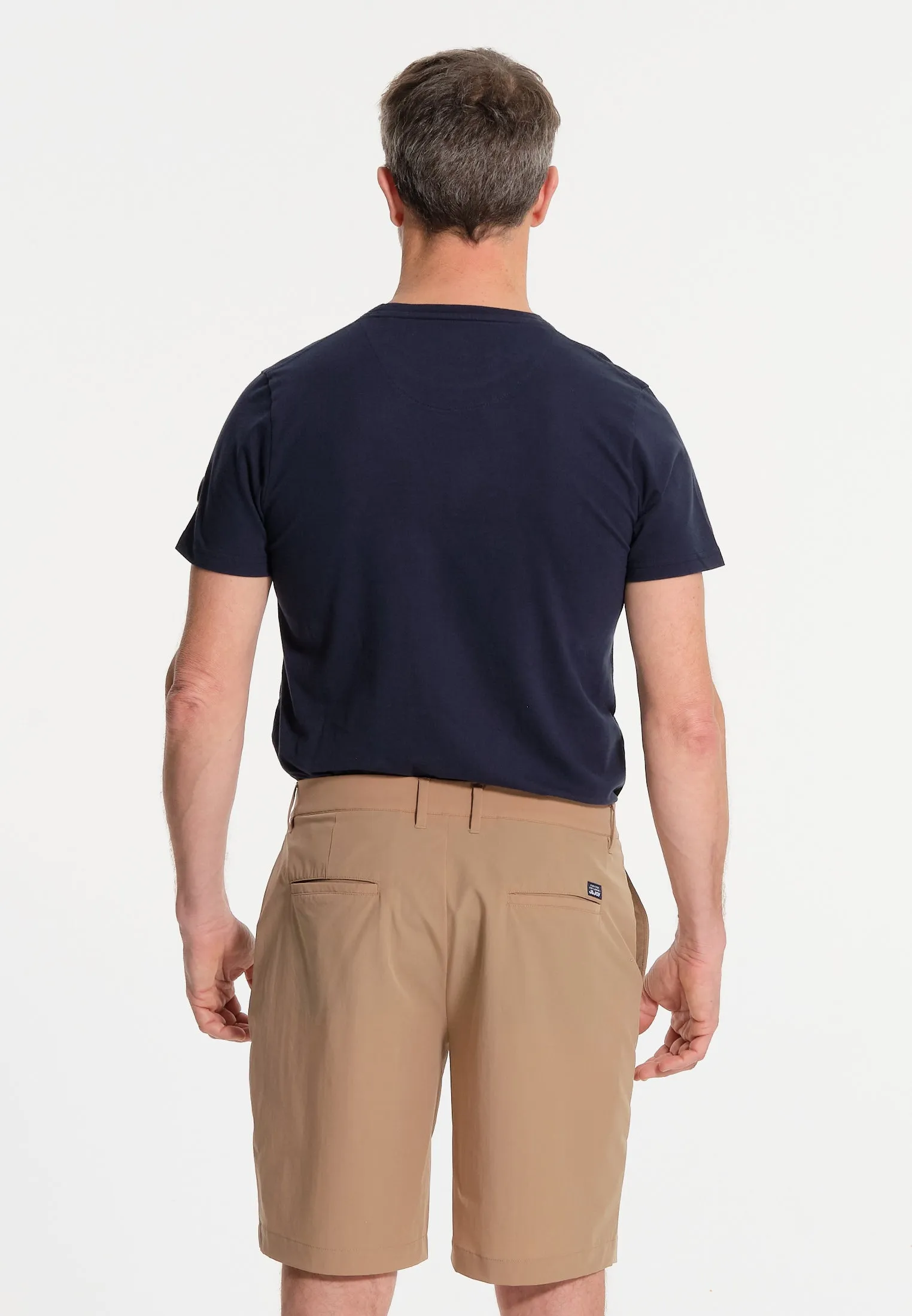 Short homme chino beige