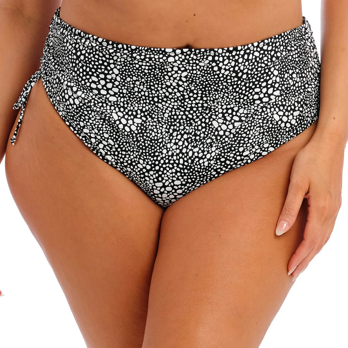 Slip de bain ajustable - Noir | 3 Suisses