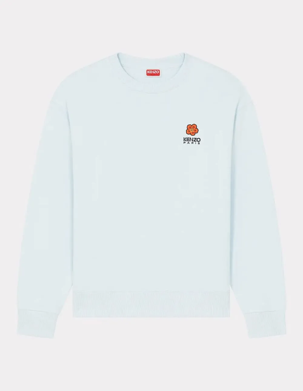 Sudadera Kenzo con Parche Boke Flower Azul Claro Hombre