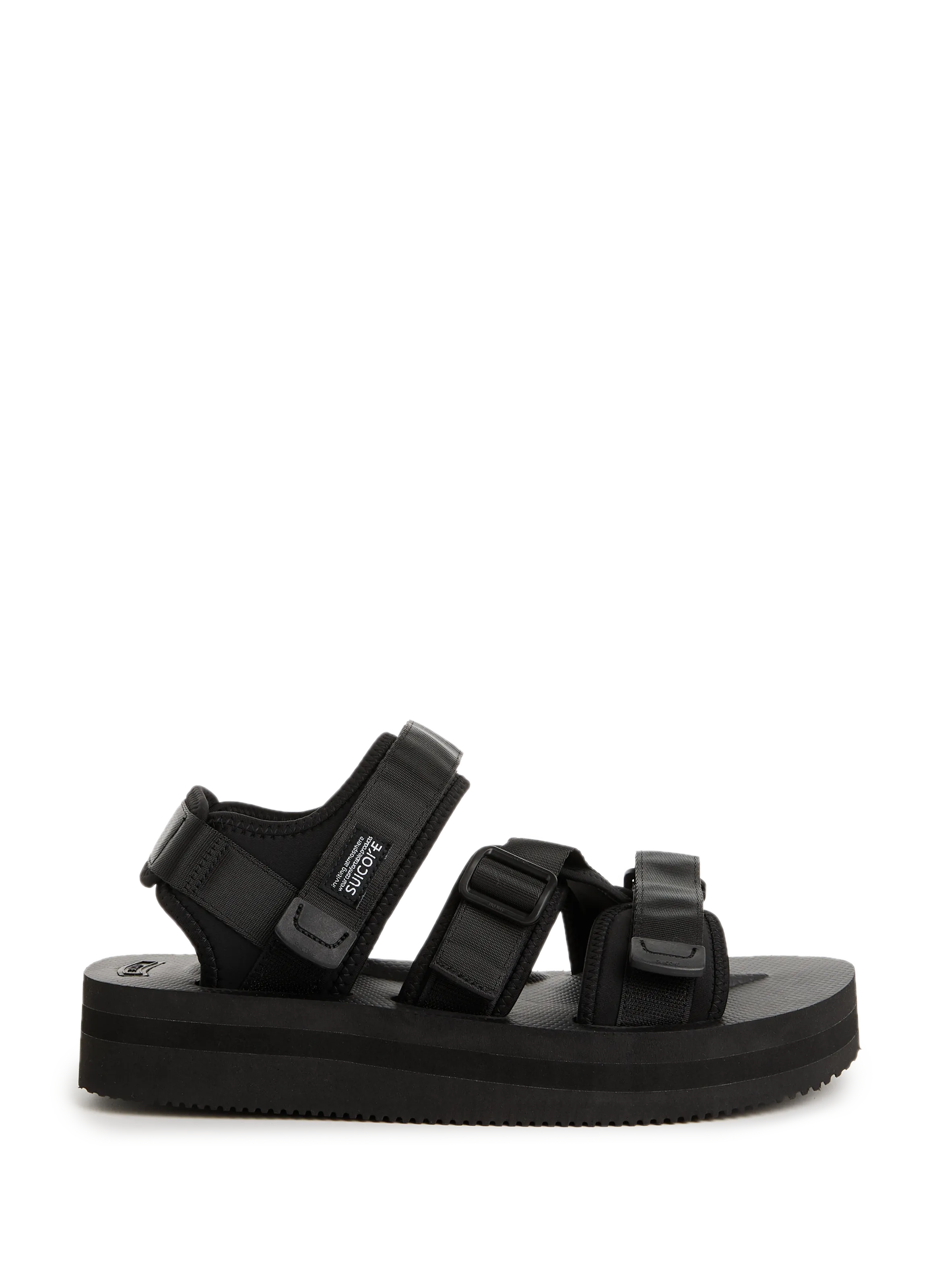 SUICOKE  Sandales Kisee - Noir