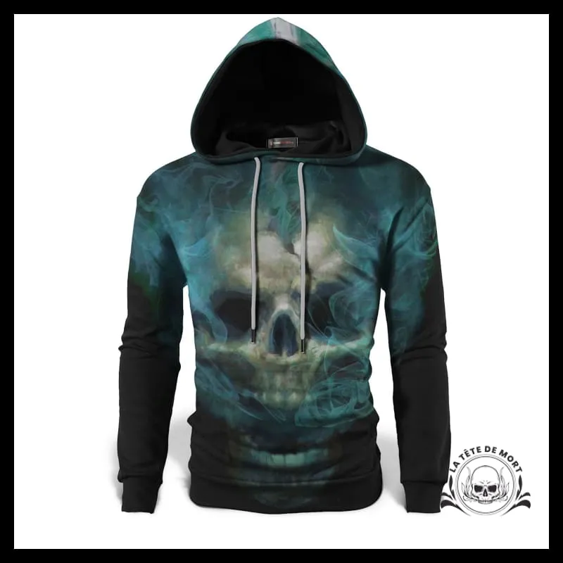 Sweat Tête de Mort Fumée