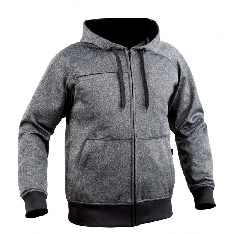Sweat zippé Ghost gris