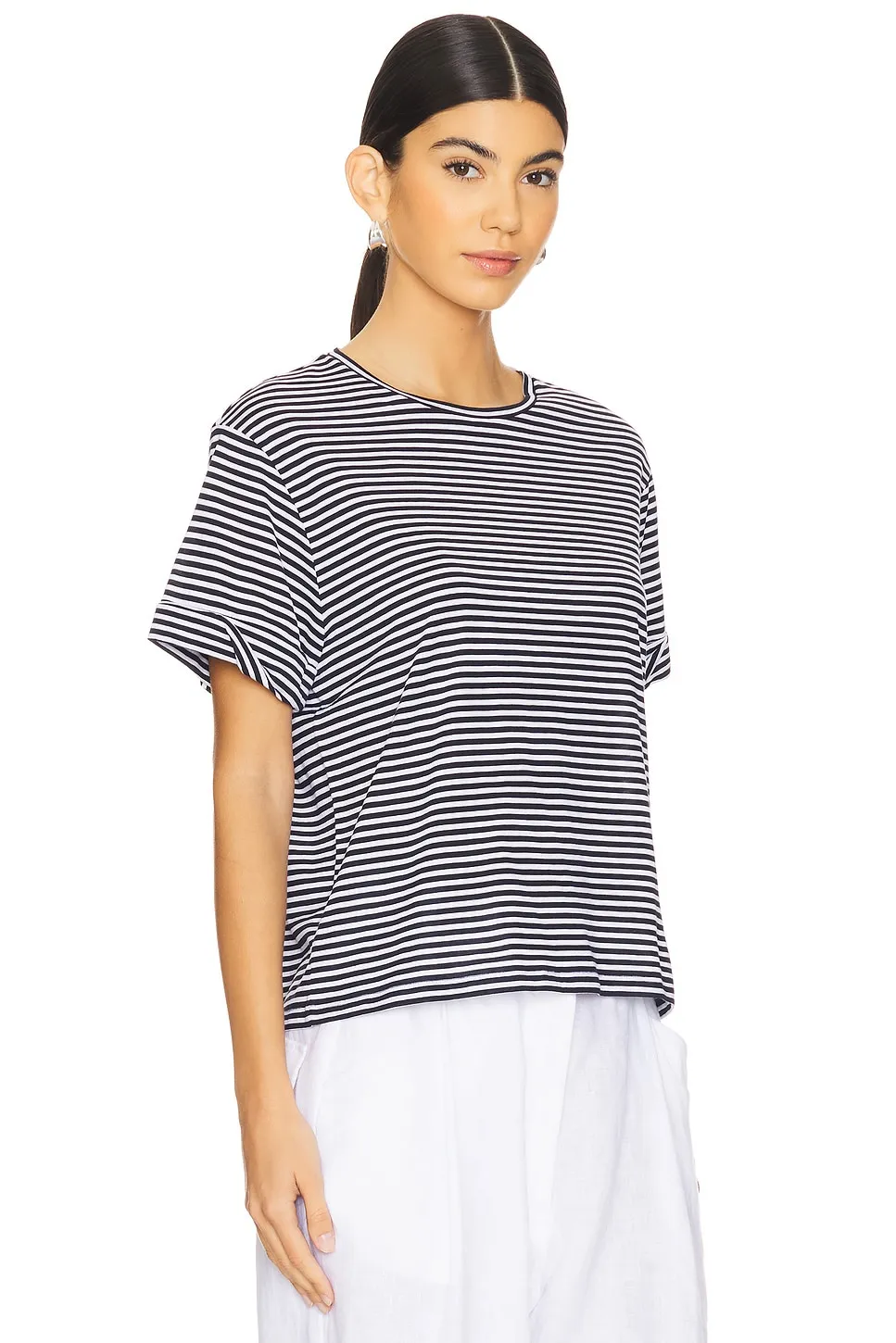 T-SHIRT BOXY ROLLED Theory