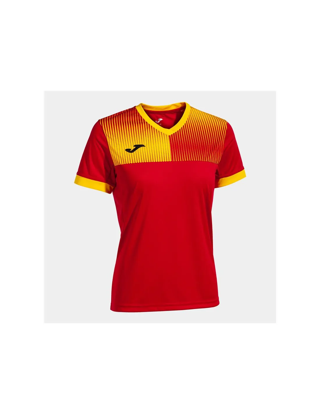 T-shirt Joma FemmeFille Manches courtes Eco Super Nova / Rouge Jaune
