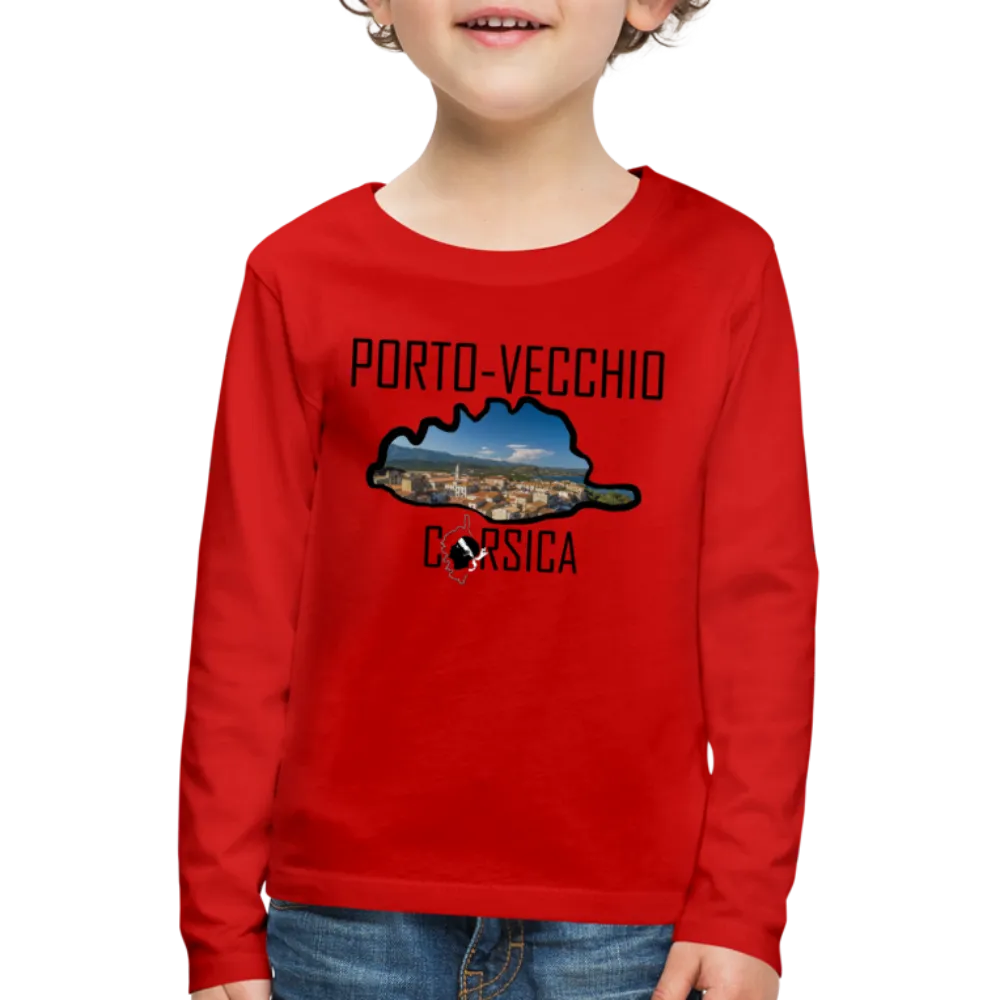 T-shirt ML Enfant Porto-Vecchio Corsica