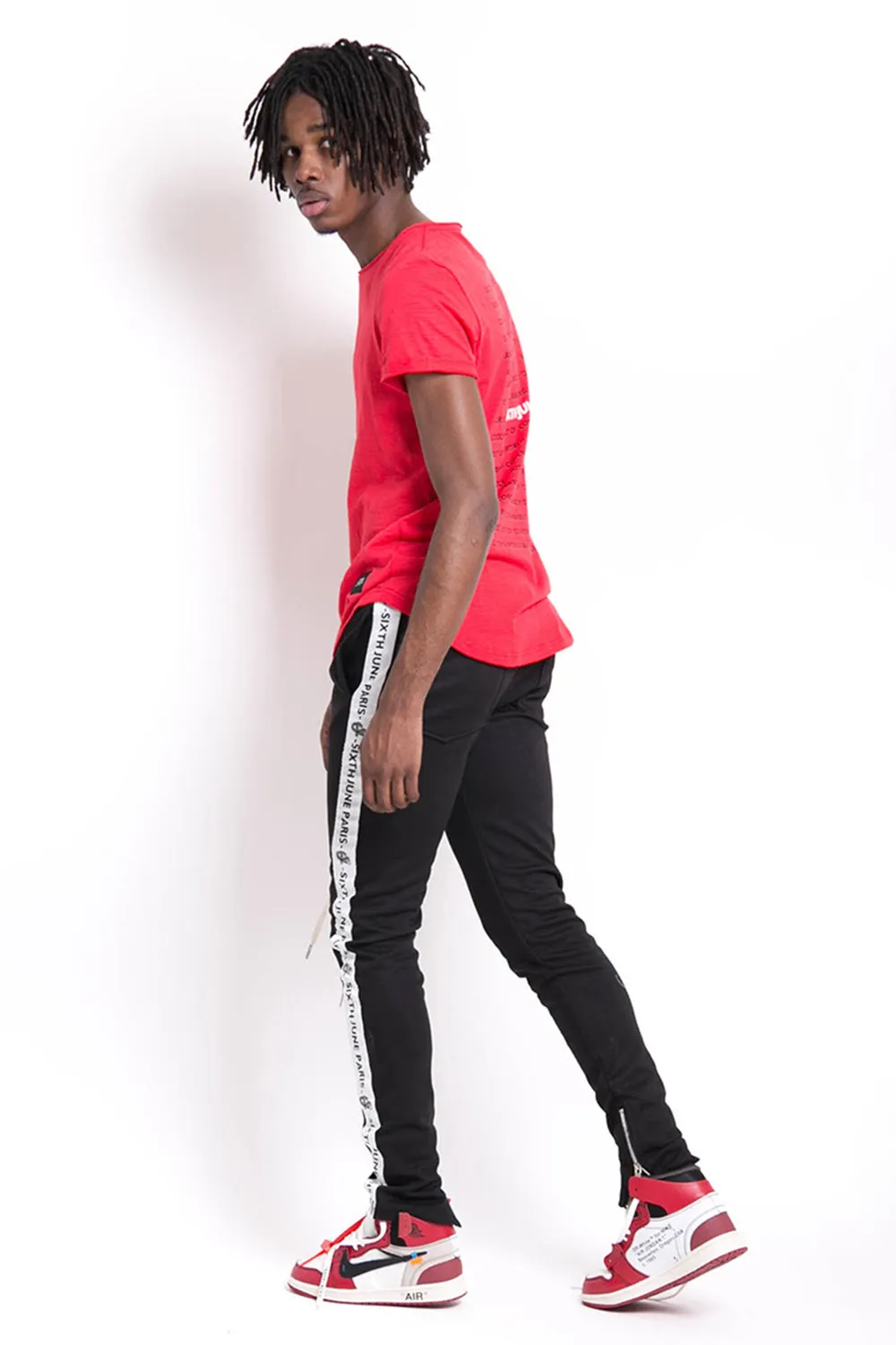 T-shirt out of control rouge