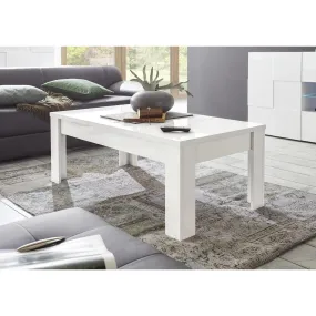 Table basse EOS laqué blanc brillant | 3 Suisses