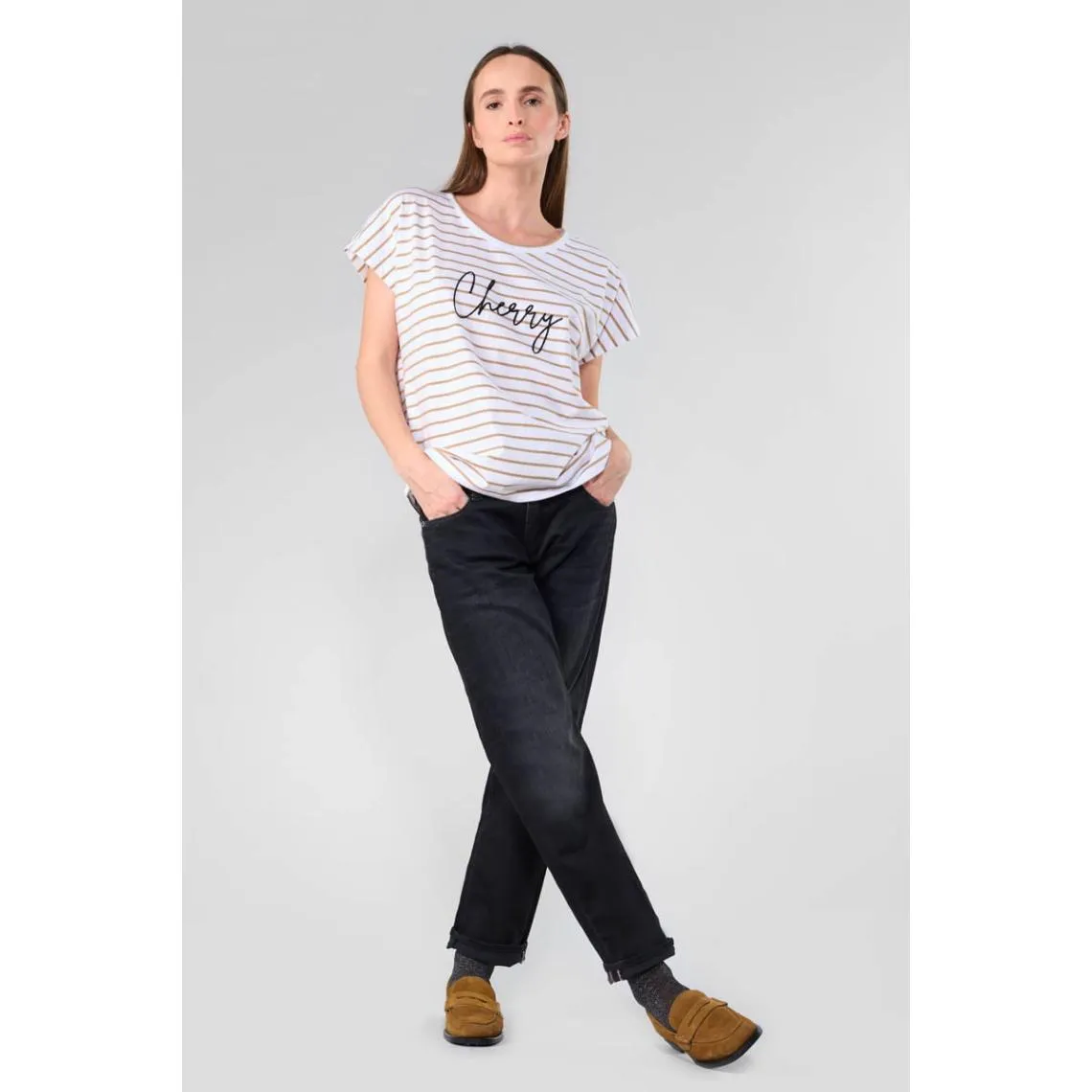 Tee-Shirt COTTARD blanc Pax en coton | 3 Suisses