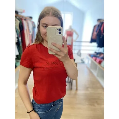 Tee-shirt - Rouge passion - IKKS WOMEN