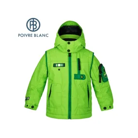 Veste de ski POIVRE BLANC W15-0900 BBBY Verte BB Garçon