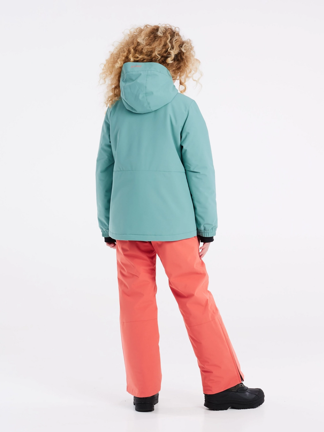 Veste de Ski Protest Fille Prtpoplar Jr Crocodile Green