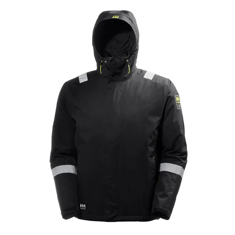 Veste de Travail à Capuche Homme Manchester Noir - HELLY HANSEN