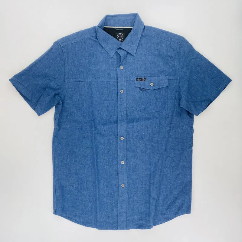 Wrangler Hemp Shirt - Seconde main Débardeur homme - Bleu - M | Hardloop
